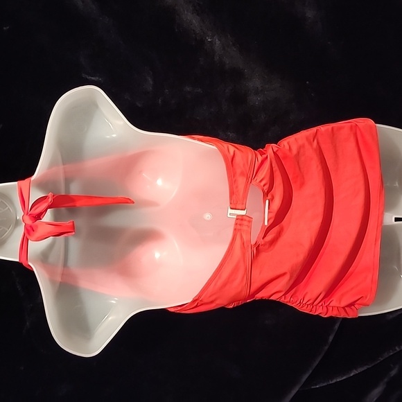 Athleta The Power Of She Tankini Swim Top Size 36 D/DD Quickdri - Picture 4 of 5